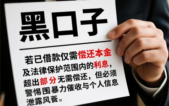 网络上贷款黑口子借了不还行吗，黑网贷不还会怎么样？