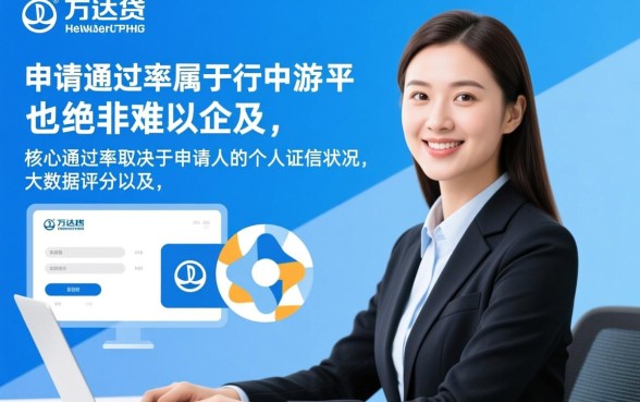 万达小贷申请通过率高不高，审核严格吗容易下款吗