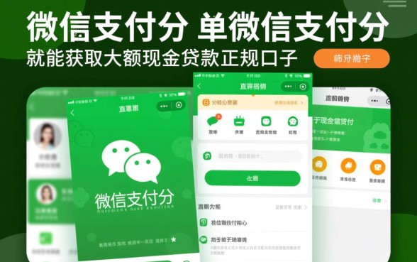 有没有靠微信支付分下款的口子，微信支付分能借钱吗？