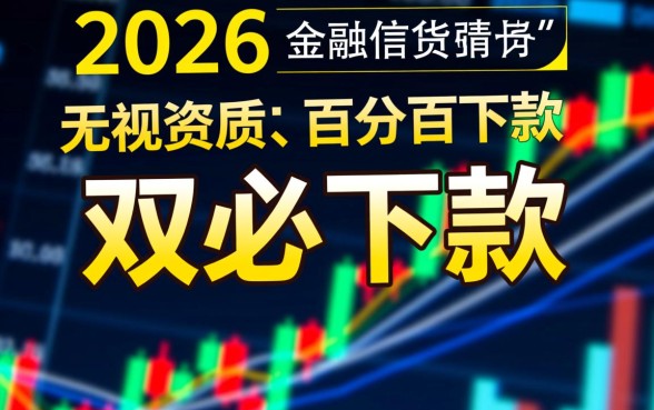 2026双必下款的口子有哪些？2026年必下款口子怎么申请？