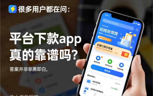 平台下款app真的靠谱吗，正规下款快的软件有哪些