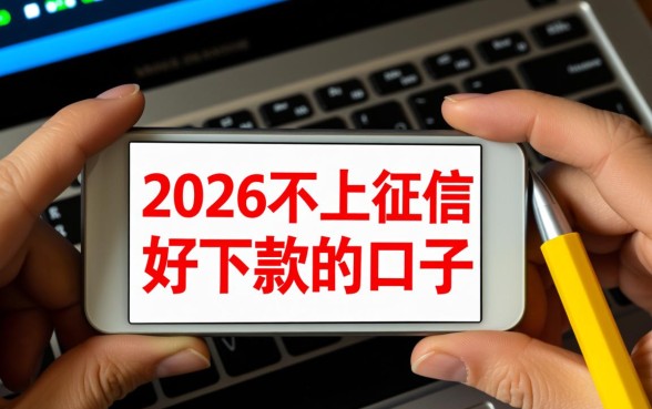 2026不上征信好下款的口子有哪些，哪个口子秒批？