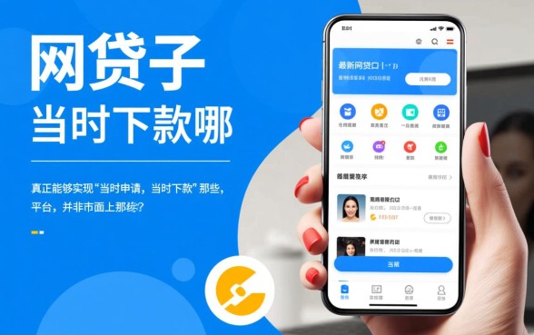 最新网贷口子当时下款的有哪些，哪个平台容易通过秒批？