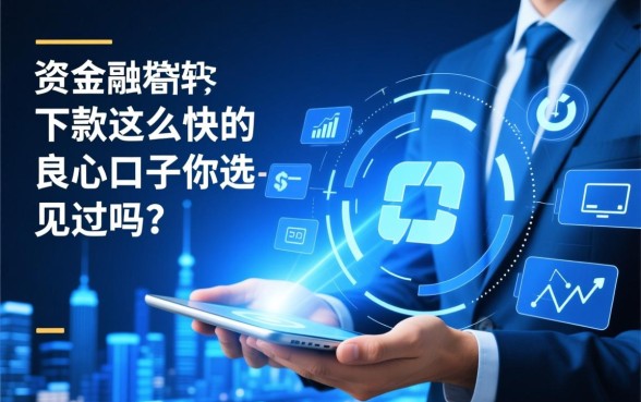 下款这么快的良心口子你见过吗，哪里有秒下款的口子？