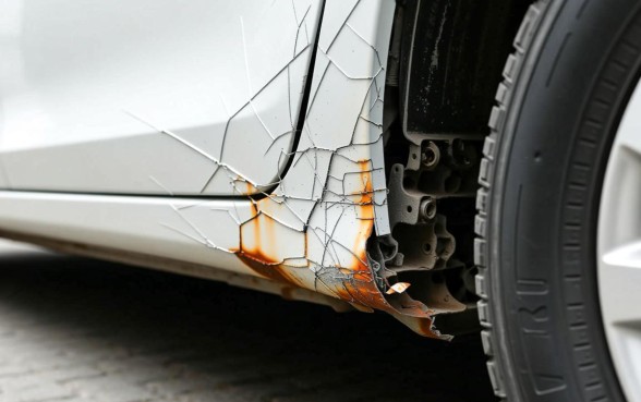 车子的下边梁刮了口子问题大吗，不修会影响安全吗