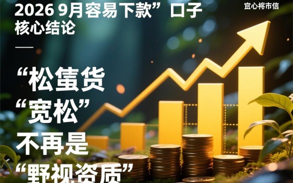 2026年9月容易下款的口子