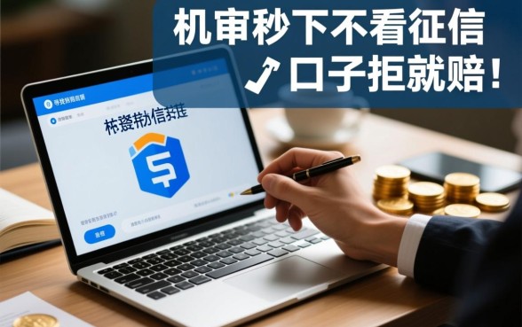 机审秒下不看征信的口子拒就赔是真的吗，2026哪里有？
