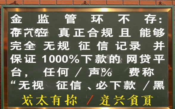 无视征信必下款的网贷平台有哪些，2026最新口子是真的吗