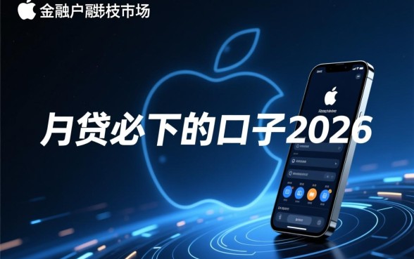 苹果id贷必下的口子2026有哪些，哪个靠谱容易过？