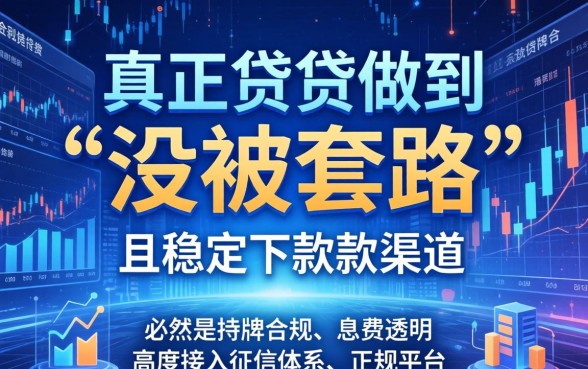 2026没被套路可下款的口子有哪些，2026靠谱借钱口子怎么申请