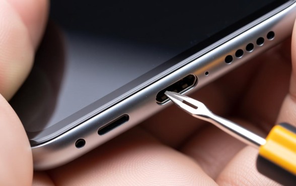 如何清理手机下方的几个小口子，手机扬声器堵塞怎么清理干净