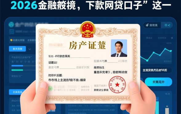 房产证下款的网贷口子是真的吗，房产证抵押贷款靠谱吗