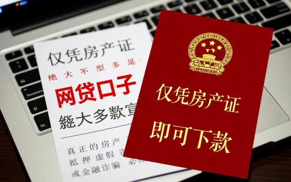 房产证下款的网贷口子是真的吗，房产抵押贷款安全吗