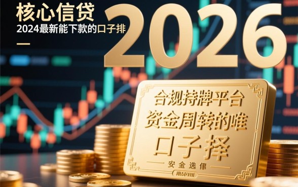 2026最新能下款的口子排名有哪些，哪个容易通过