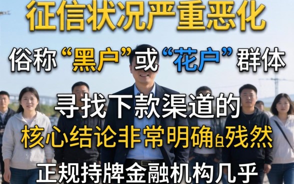 黑户能下款的口子有哪些，征信黑了哪里能借到钱