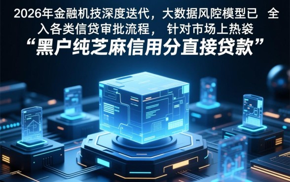 黑户纯芝麻信用分能直接贷款吗？黑户怎么贷款？