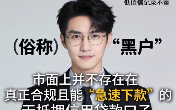 黑户贷款口子急速下款的有哪些，怎么申请秒到账