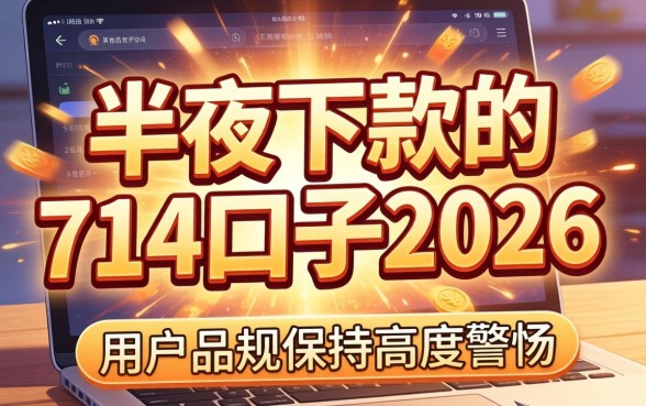 半夜下款的714口子2026是真的吗，哪里有