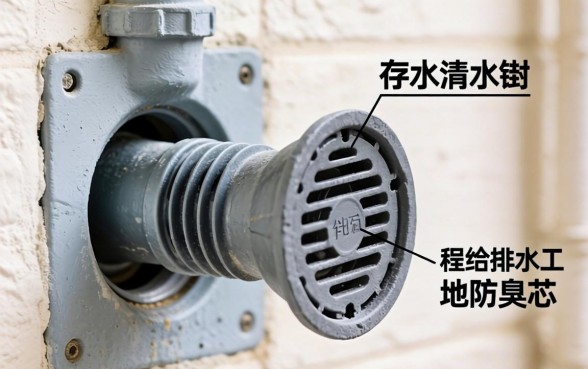 下水管口子上的那个东西叫什么，下水管配件名称及图解？