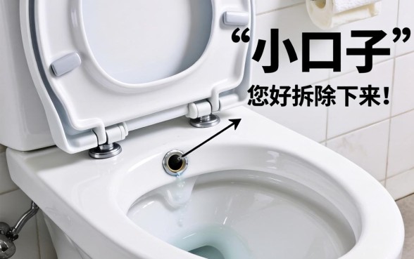 马桶盖上的小口子怎么拆除下来，马桶盖上的小盖子怎么打开