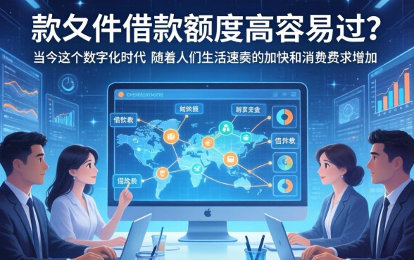 哪个软件借款额度高且容易通过审批？