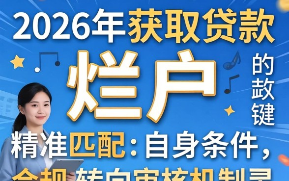 2026烂户必下的贷款小口子，烂户必下的小额贷款有哪些靠谱平台？