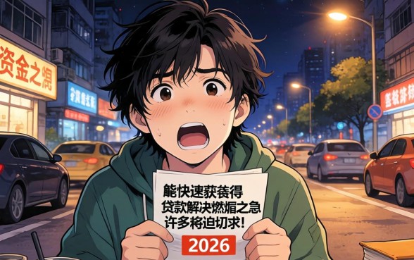 2026晚上秒下款的口子有哪些？寻找2026夜间快速放款的贷款渠道