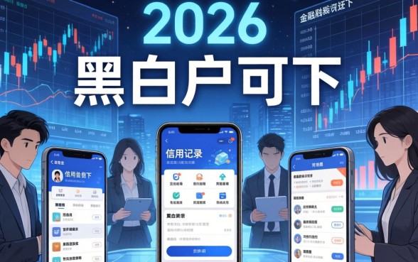 1000个最新黑白户可下款口子有哪些？黑白户必看秒下款口子推荐