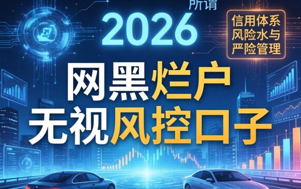 2026年网黑烂户无视风控口子还能下款吗，网黑烂户无视风控口子2026年最新推荐