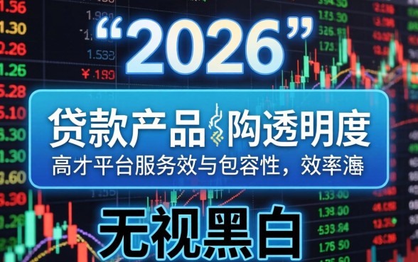2026年无视黑白的口子真的存在吗？解析无视黑白贷款口子的真相与风险