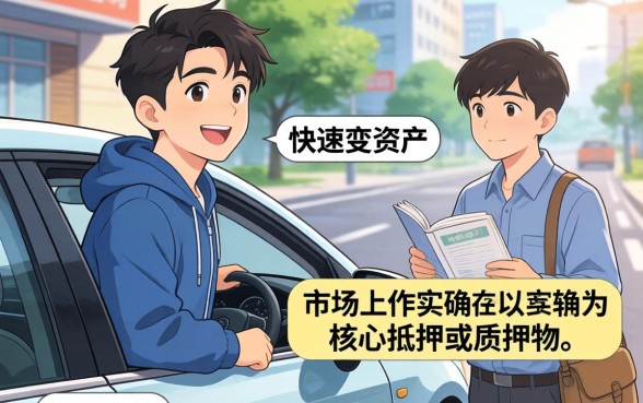 有车就能贷款无视黑白？有车贷款秒批无视征信是真的吗