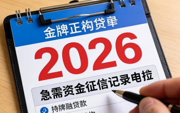 无视征信2026正规小贷口子有哪些？无视征信2026正规小贷口子推荐