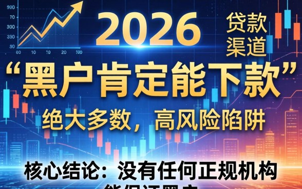2026年黑户还能贷款吗？黑户必看下款口子推荐