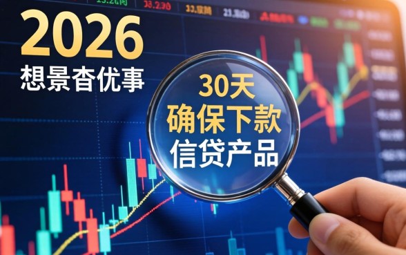 2026年30天必下款的口子有哪些？2026年30天必下款的口子推荐