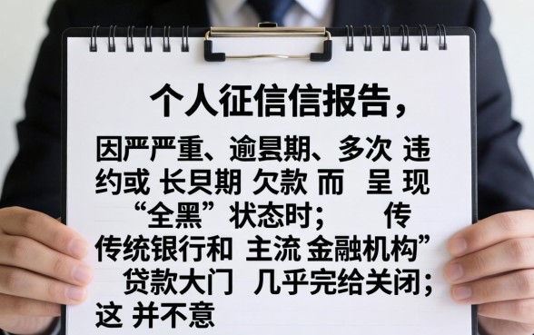 征信全黑有什么可以下款的口子？征信全黑能下款的口子有哪些？