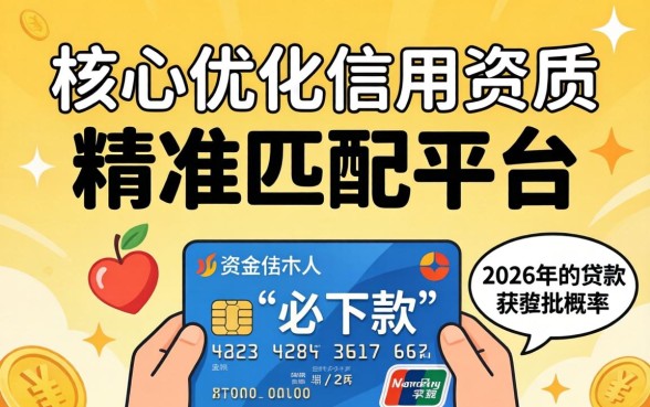 2026年信用卡必下款的口子有哪些？信用卡必下款口子推荐