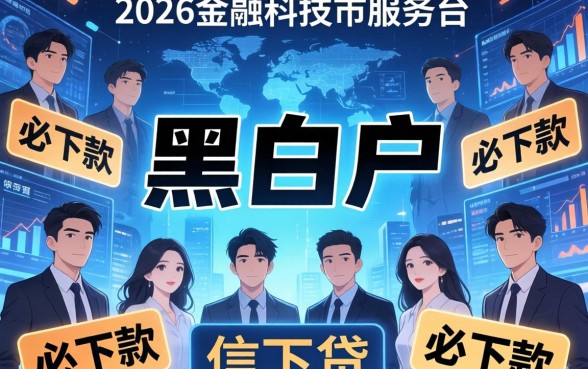 10000黑白户必下款的口子真的存在吗？揭秘无视黑白的贷款口子