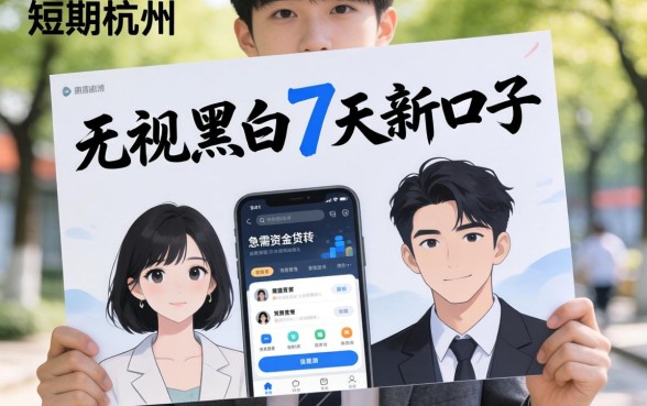 无视黑白7天新口子浙江杭州系，无视黑白7天借款平台有哪些？