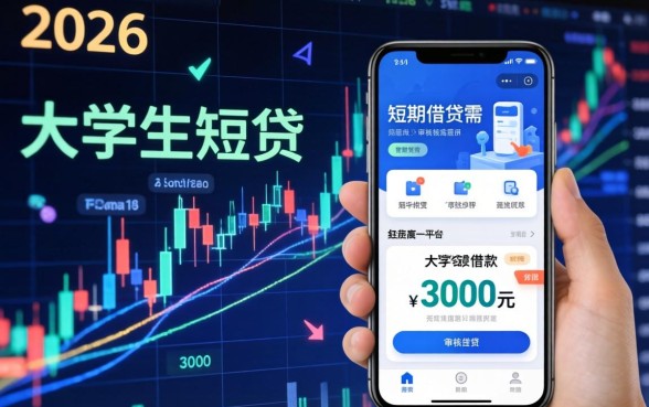 大学生贷款3000元哪个平台好下款？大学生贷款3000元秒到账的平台有哪些