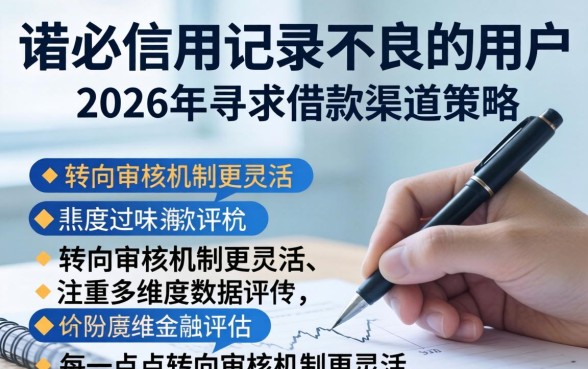 2026年黑户容易下款的口子有哪些？黑户网贷秒下款平台推荐