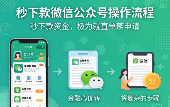 秒下款的微信公众号操作简单吗，微信公众号秒下款操作步骤详解