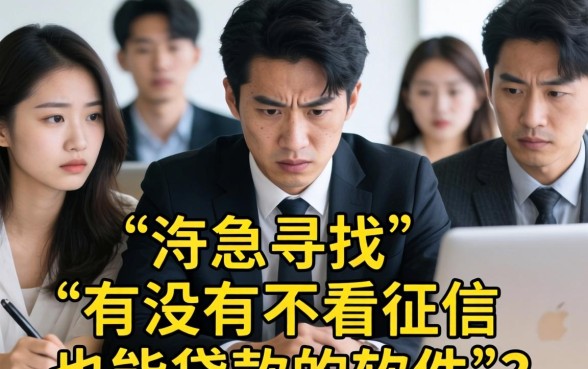 不看征信也能贷款的软件有哪些？不看征信秒下款贷款软件推荐