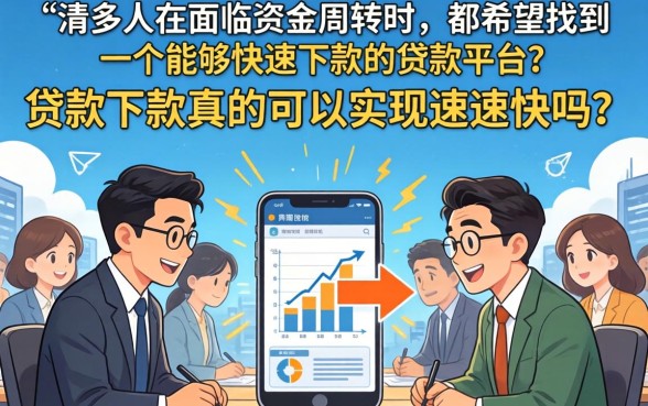 贷款下款真的可以实现速速快吗？贷款下款速度有多快？