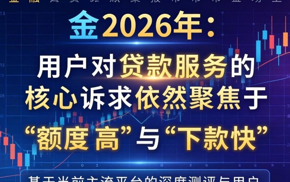 高额度下款快的app有哪些？盘点2026年额度高下款快的正规借款平台