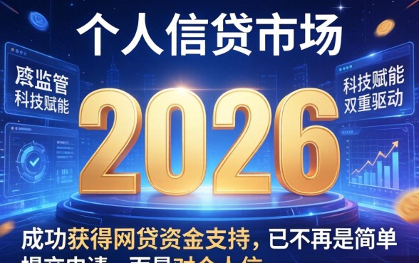 2026年哪些网贷能成功下款？2026年网贷下款平台推荐与申请攻略