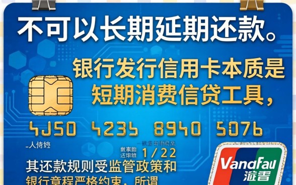 信用卡可以长期延期还款吗？信用卡延期还款最长可以多久？