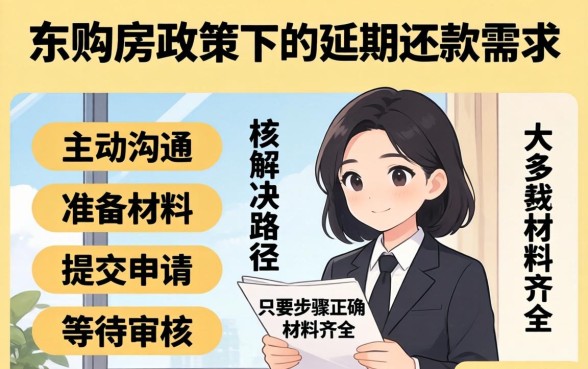 大东购房政策延期还款怎么办？详解延期还款申请流程与条件