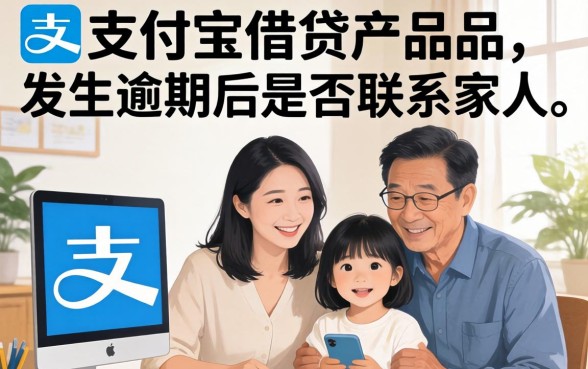 支付宝逾期会联系家里人吗？支付宝逾期多久会联系紧急联系人