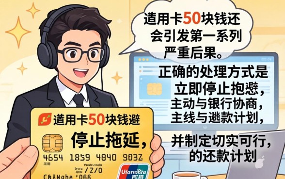 欠信用卡5千块钱不还怎么办？信用卡逾期5千元后果及正确处理方法
