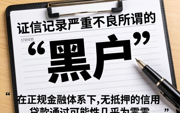 有没有黑户贷款通过的可能，黑户怎么贷款才能下款